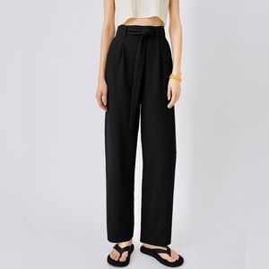 Zara flowing wide leg pants